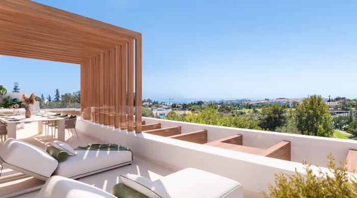 Breeze is a spectacular project of 34 amazing apartments and penthouses, located in front line golf in Marbella