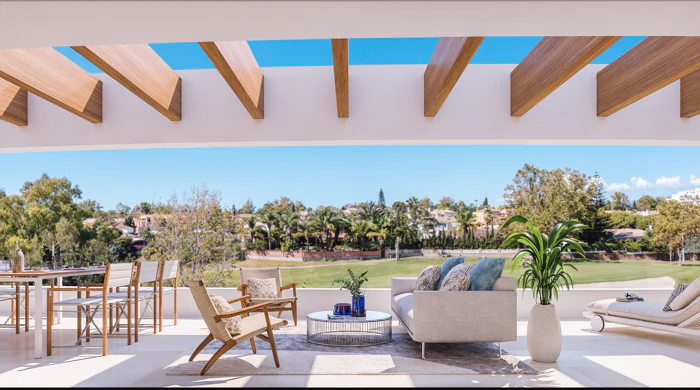 Breeze is a spectacular project of 34 amazing apartments and penthouses, located in front line golf in Marbella