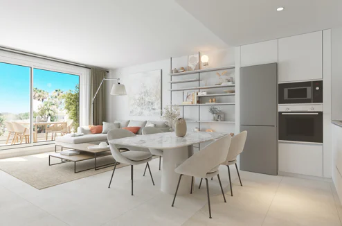 Contemporary Apartment for sale in Mijas Costa within walking distance of the beach