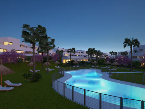 VIA CÉLERE ACQUA GARDENS, new property development in Cancelada, Estepona.