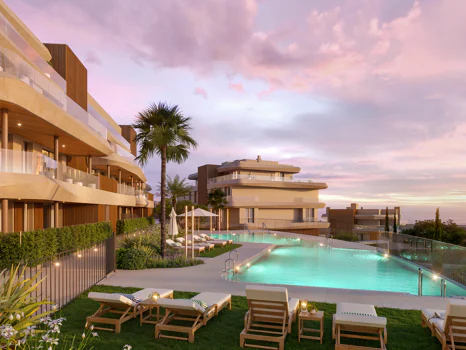 Luxury off-plan Apartments and  Town homes in La Cala de Mijas