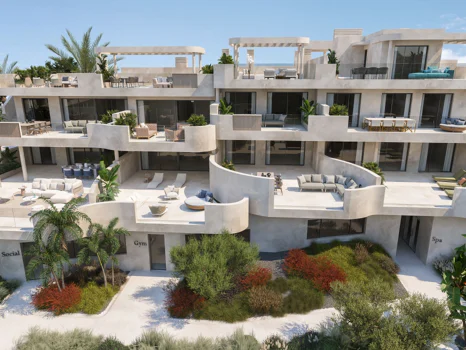 Idyllic, comfort living in modern apartments in Estepona Golf