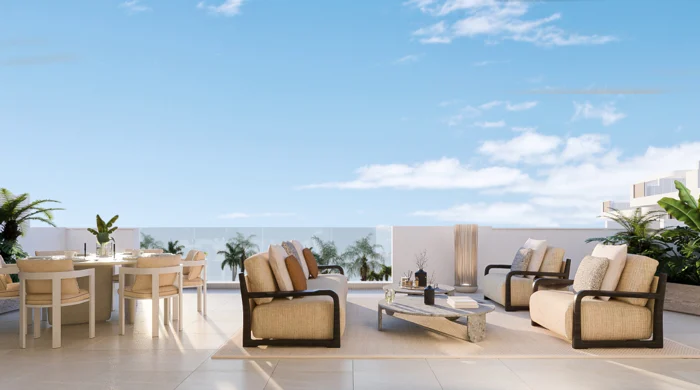 Idyllic, comfort living in modern apartments in Estepona Golf