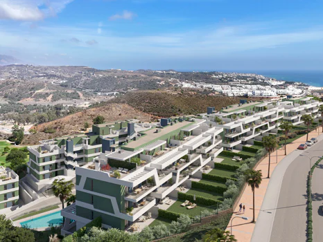 Bahía, luxury residences integrated in Nature by the golf in Mijas