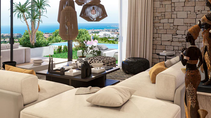 7 Diamond Villas, luxury and sea views in Benalmádena.
