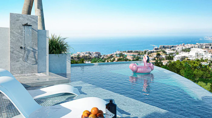 7 Diamond Villas, luxury and sea views in Benalmádena.