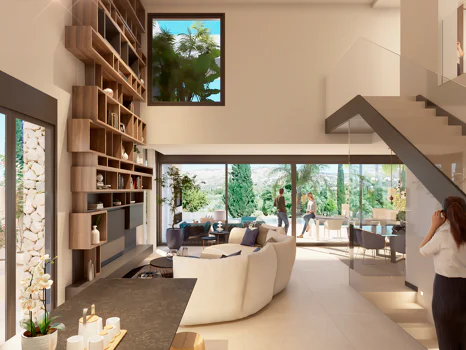 Villas Mustique and Aruba, exclusive homes next to the golf course at La Finca Resort