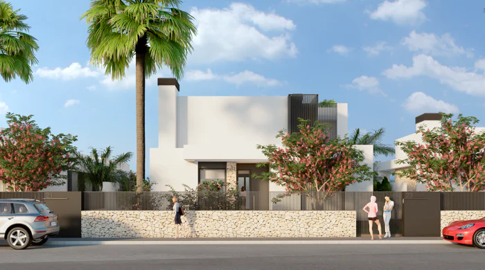 Villas Mustique and Aruba, exclusive homes next to the golf course at La Finca Resort