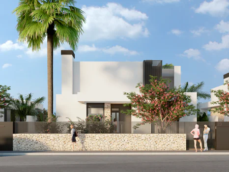 Villas Mustique and Aruba, exclusive homes next to the golf course at La Finca Resort