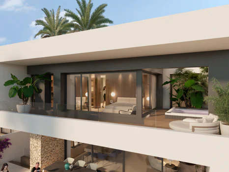 Villas Mustique and Aruba, exclusive homes next to the golf course at La Finca Resort