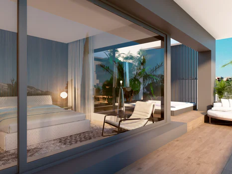 Villas Mustique and Aruba, exclusive homes next to the golf course at La Finca Resort
