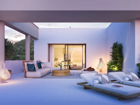 Etherna Homes, contemporary homes next to the golf course in Estepona