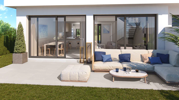 Adel San Roque, spacious townhouses next to the golf course in San Roque
