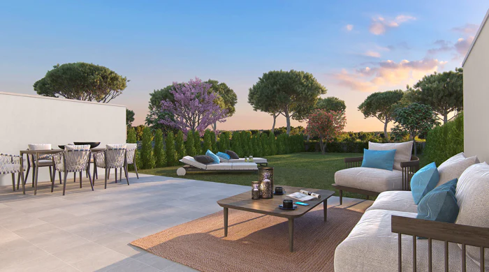 Adel San Roque, spacious townhouses next to the golf course in San Roque