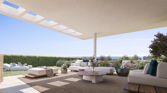 Capri, elegant apartments and penthouses overlooking the Mediterranean sea in Estepona