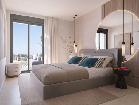 Capri, elegant apartments and penthouses overlooking the Mediterranean sea in Estepona