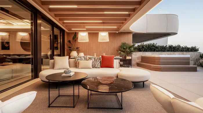 Luxury on the beachfront