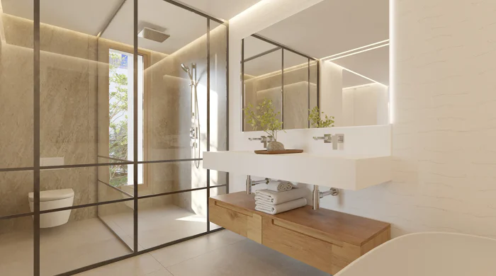 Boutique style homes in a golf setting