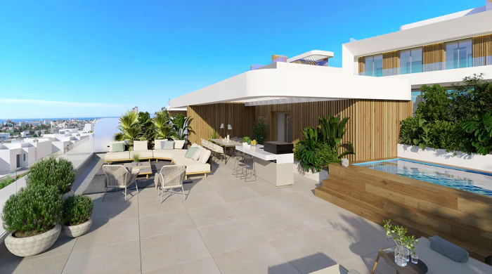 Boutique style homes in a golf setting