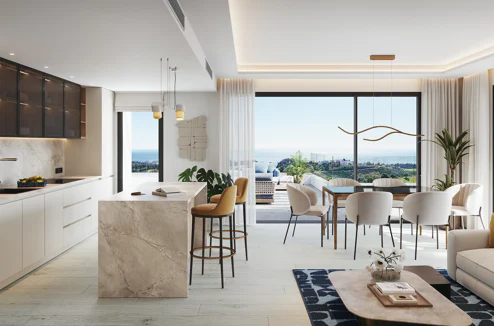 An exclusive retreat with captivating views