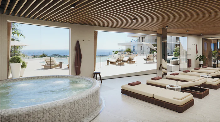An exclusive retreat with captivating views