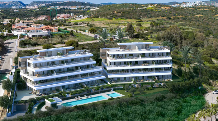 A balcony overlooking the Mediterranean