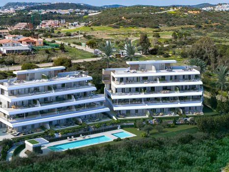 A balcony overlooking the Mediterranean