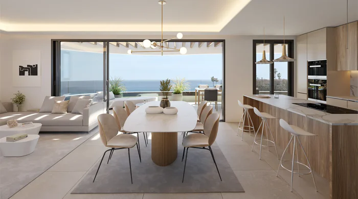 Homes with fascinating sea views