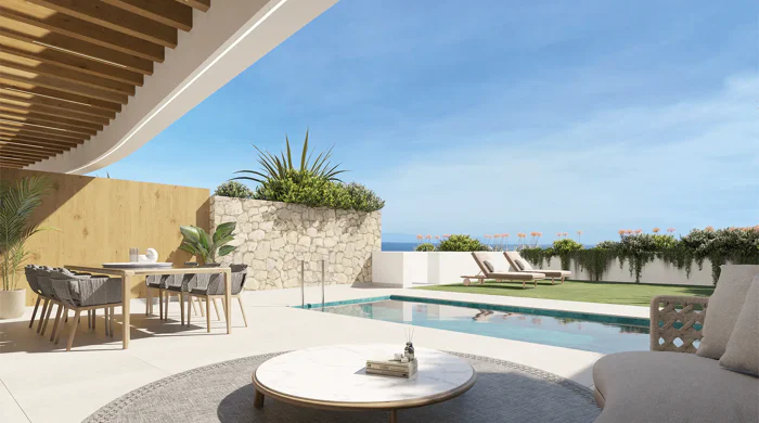 Homes with fascinating sea views