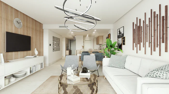 Altura 160, comfort and quality of life in modern apartments is Benahavis. Key Ready.