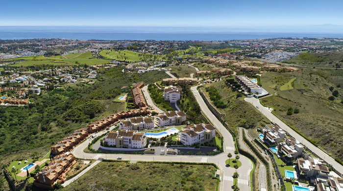 Altura 160, comfort and quality of life in modern apartments is Benahavis. Key Ready.