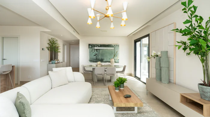 Altura 160, comfort and quality of life in modern apartments is Benahavis. Key Ready.