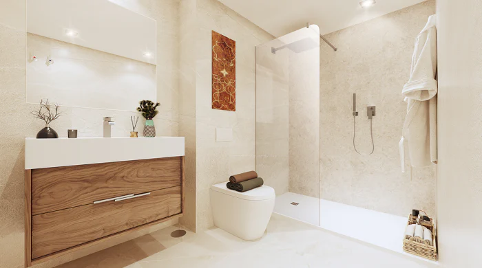 Altura 160, comfort and quality of life in modern apartments is Benahavis. Key Ready.