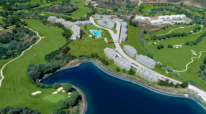 Solana Village, contemporary apartments and penthouses for golf lovers at La Cala Golf Resort in Mijas