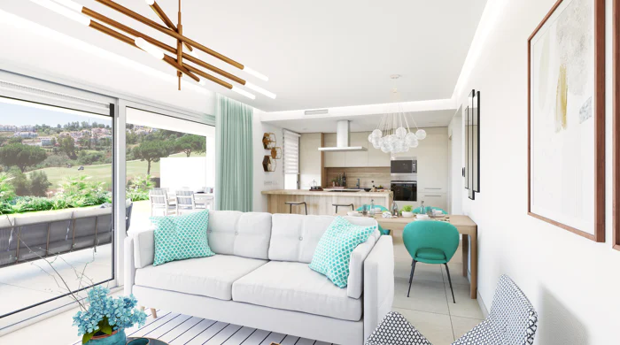 Solana Village, contemporary apartments and penthouses for golf lovers at La Cala Golf Resort in Mijas