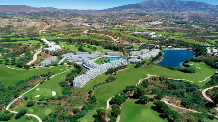 Solana Village, contemporary apartments and penthouses for golf lovers at La Cala Golf Resort in Mijas