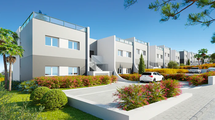 Breeze, modern apartments and townhouses on the sunny Costa Blanca.