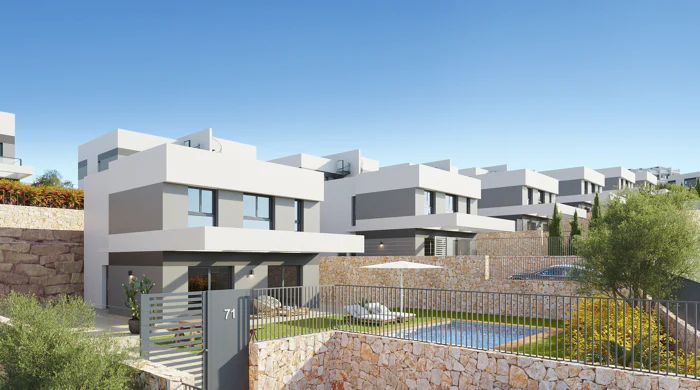 Breeze, modern apartments and townhouses on the sunny Costa Blanca.