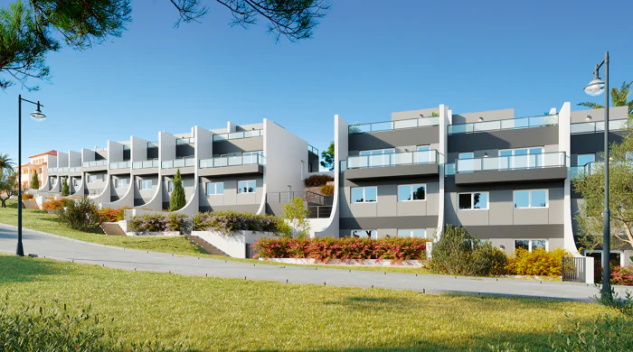 Breeze, modern apartments and townhouses on the sunny Costa Blanca.