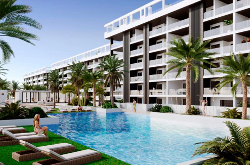 Eden Beach, apartments with sea views near the beach in Torrevieja