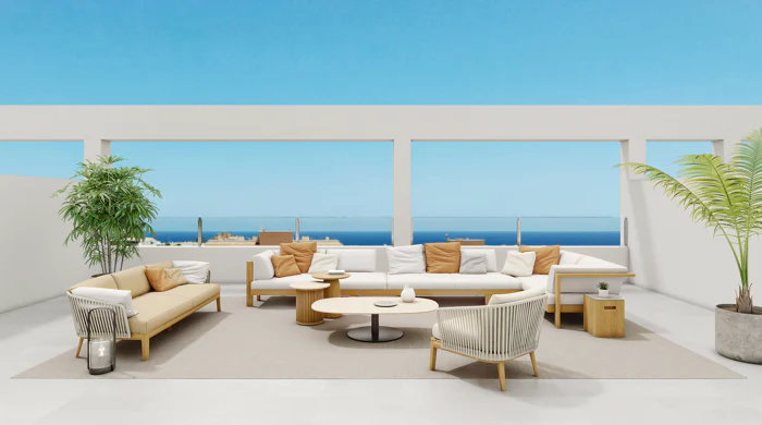 Eden Beach, apartments with sea views near the beach in Torrevieja