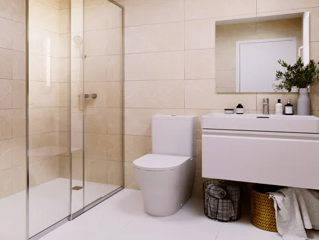 Allure, confort and design in groundfloor and duplex apartments in Alenda Golf.