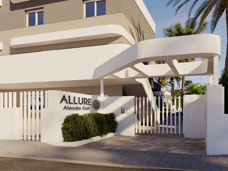 Allure, confort and design in groundfloor and duplex apartments in Alenda Golf.