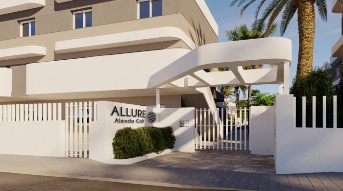 Allure, confort and design in groundfloor and duplex apartments in Alenda Golf.