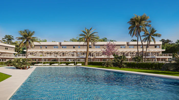 Allure, confort and design in groundfloor and duplex apartments in Alenda Golf.