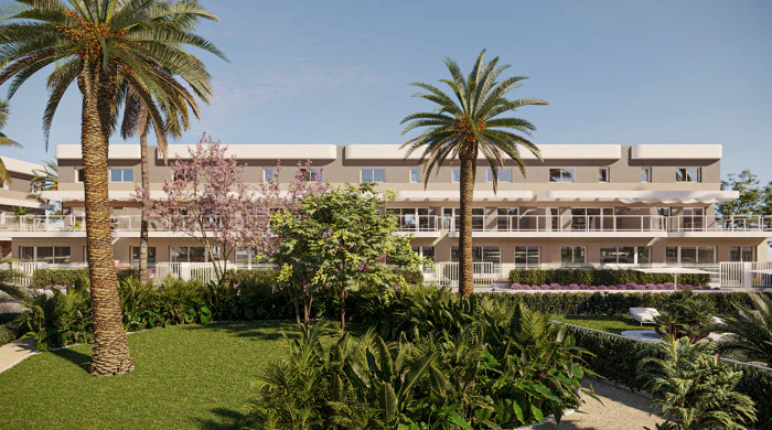 Allure, confort and design in groundfloor and duplex apartments in Alenda Golf.