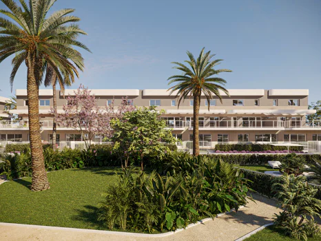 Allure, confort and design in groundfloor and duplex apartments in Alenda Golf.
