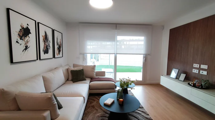 Allure, confort and design in groundfloor and duplex apartments in Alenda Golf.