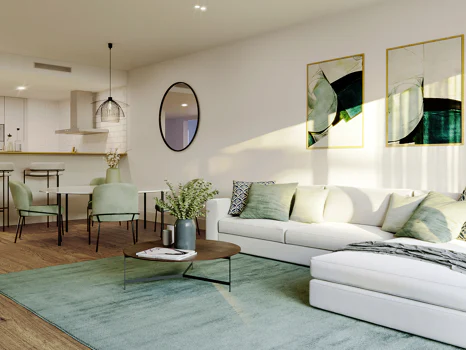 Allure, confort and design in groundfloor and duplex apartments in Alenda Golf.