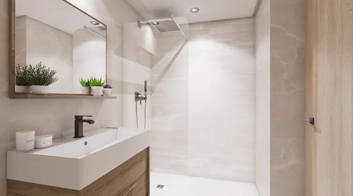 Almazara Views, contemporary townhouses fully integrated in nature.